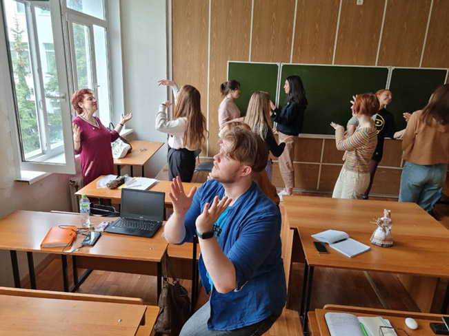 Выступление в классе